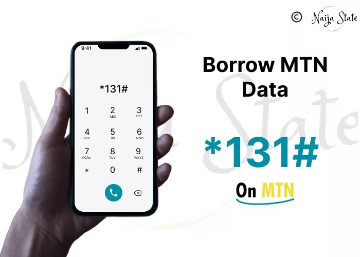 borrow data from mtn using *131#