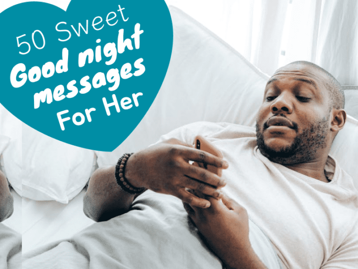 Sweet night messages for her