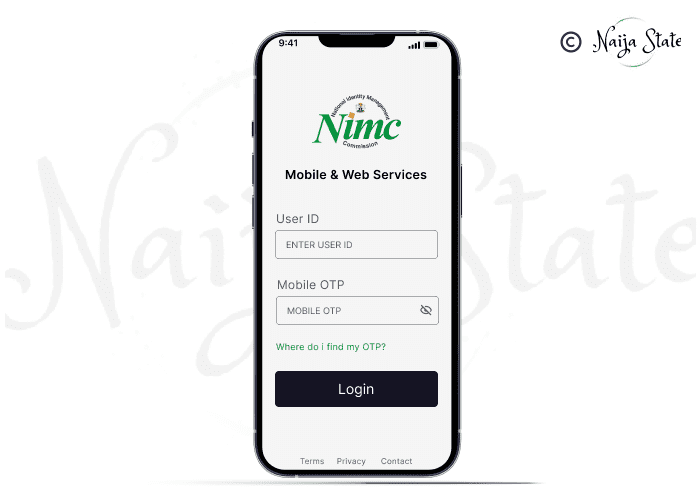 Check your NIN on NIMC online Portal